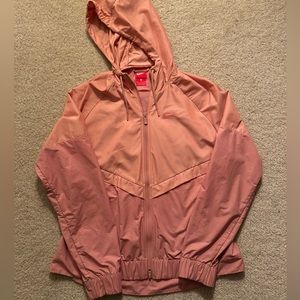 Pink Nike windbreaker